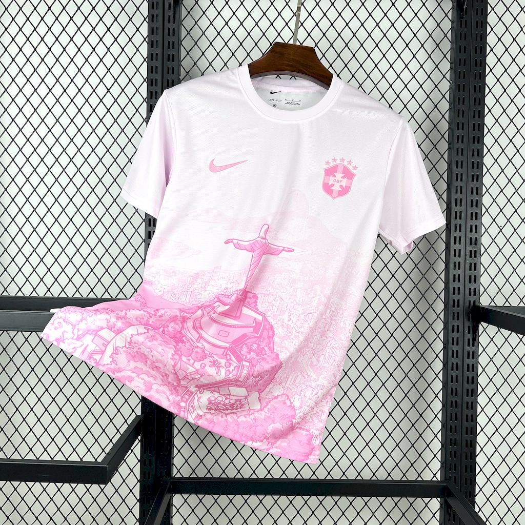 Brésil maillot Concept 2025 Christ Rose