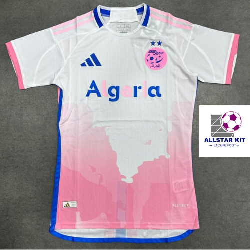 Maillot Extérieur Algérie 2024-2025 – Adidas – Noir – Homme – Neuf Avec étiquettes
