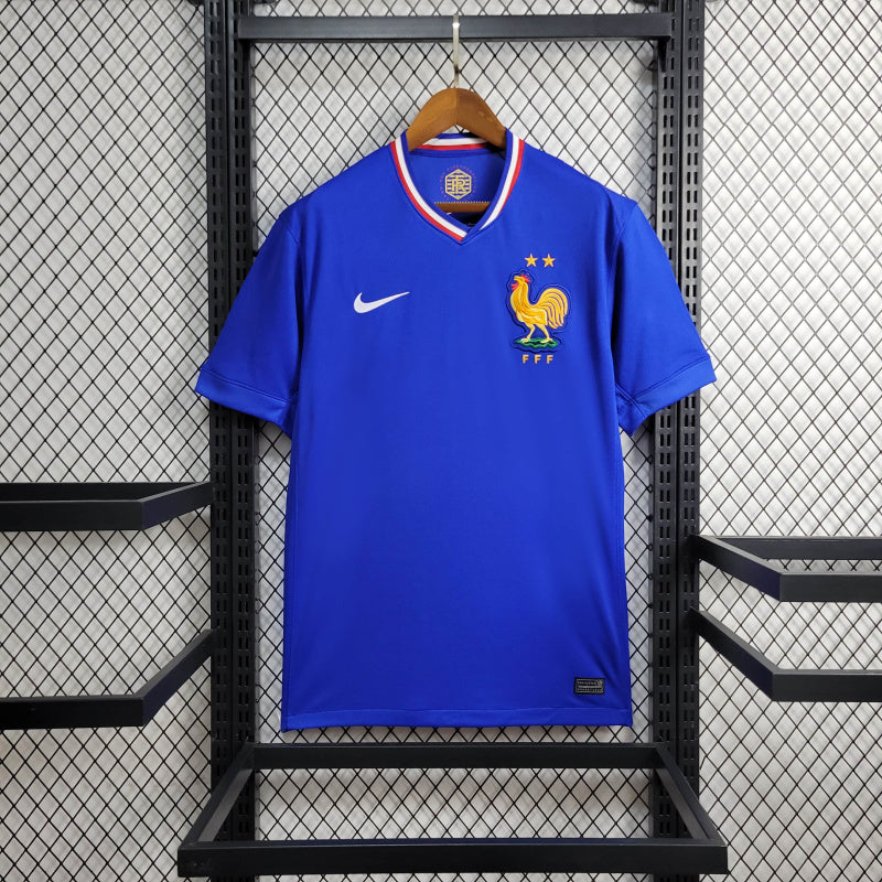 Equipe de France di calcio maglietta FFF – Collezione Ufficiale Taglia Bambino Ragazzo, Ragazzo, blu, 6 anni Equipe de France di calcio maglietta FFF – Collezione Ufficiale Taglia Bambino Ragazzo, Ragazzo, blu, 6 anni
