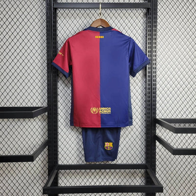 Divisa da bambino FC Barcelona 24/25 Home