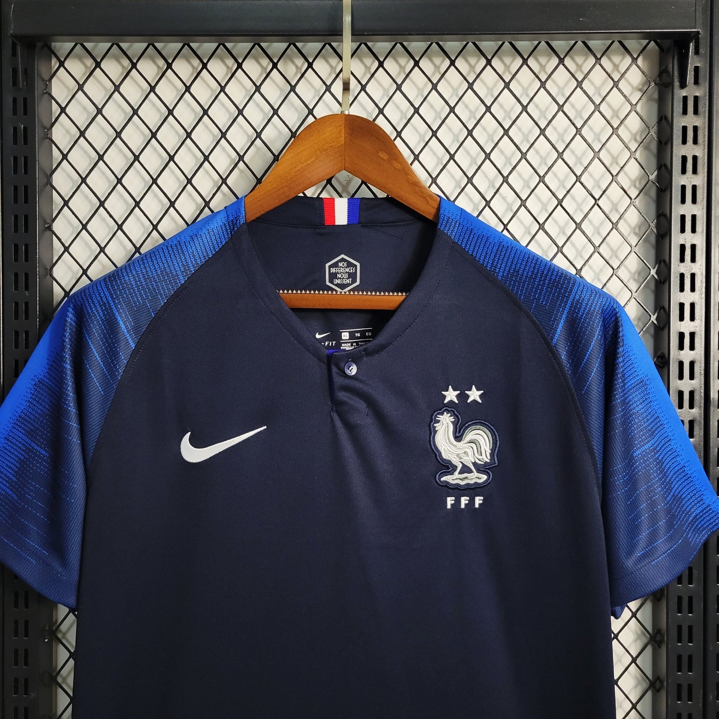 Camiseta retro seleccion francesa 2018