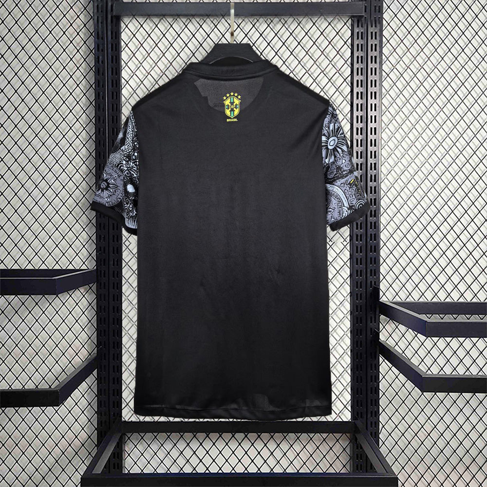 Brésil maillot Concept 2025 Christ Noir