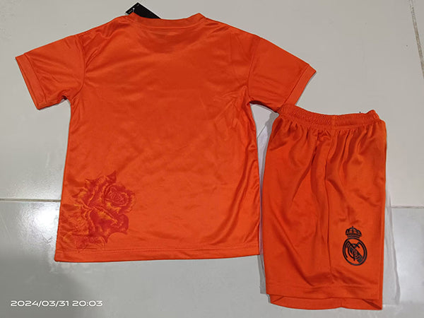 Kit Enfant Real Madrid 24/25 Y-3 Orange