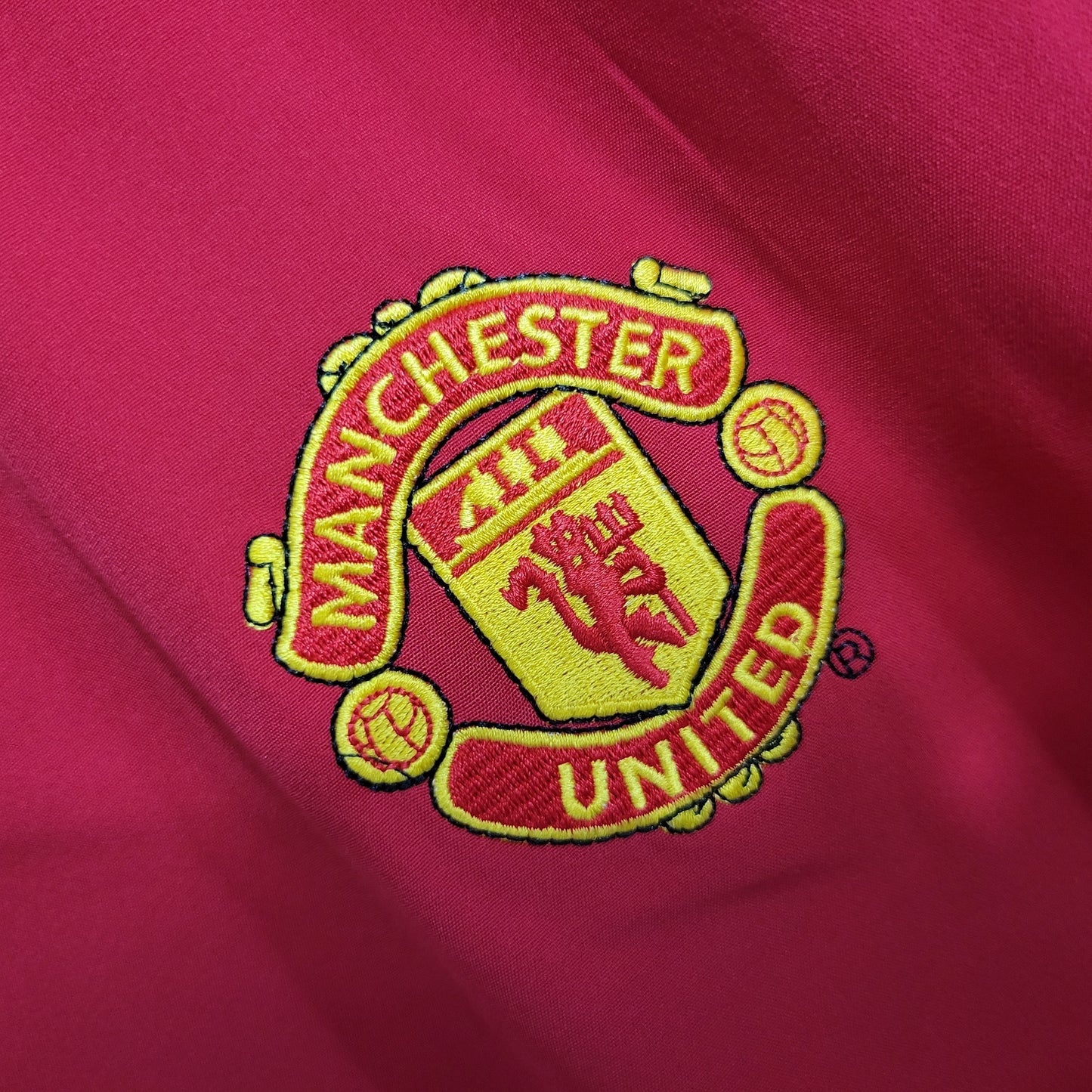 Camiseta Manchester United Retro 2002 2004 Manga Larga