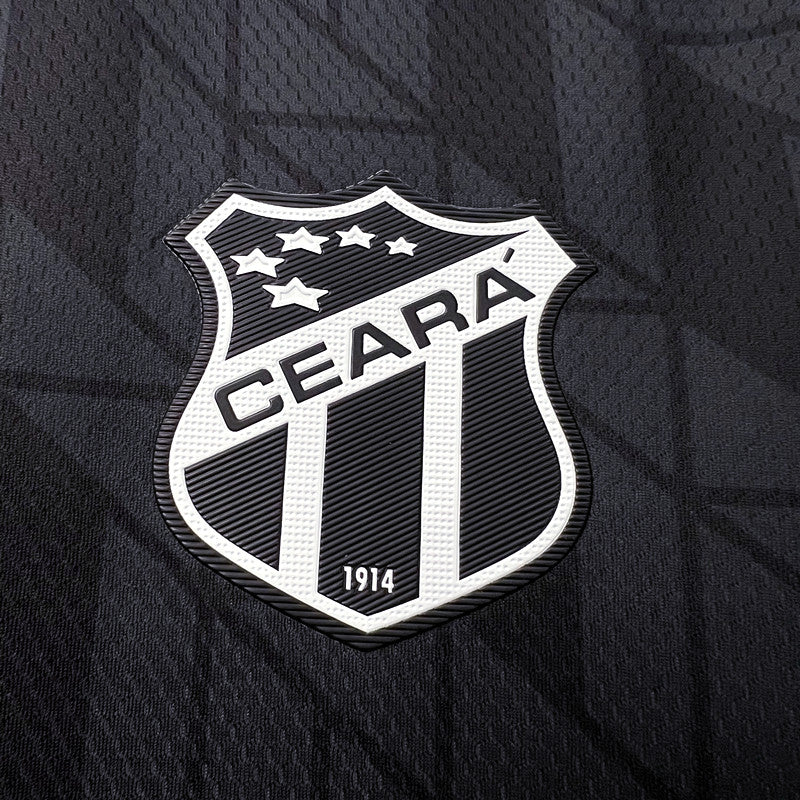 Camiseta ceara futbol negra 2023 2024