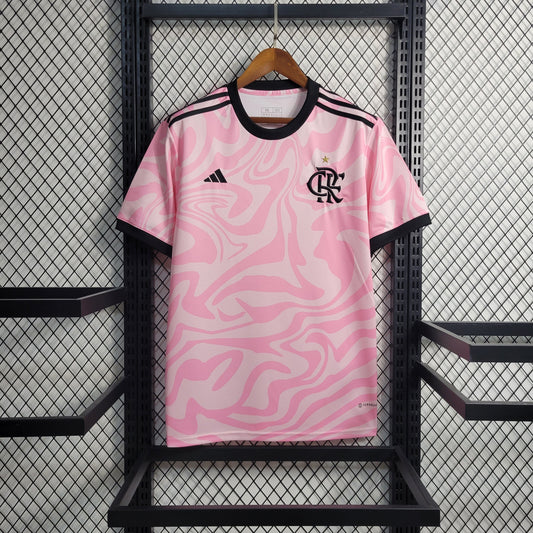 -Camiseta Flamengo Rosa Concept 2023 2024