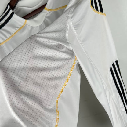 Real Madrid maillot 2009 2010 manches longues retro