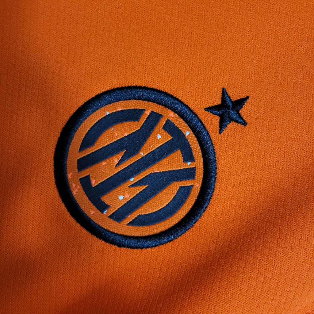 Camiseta Inter Milan Tercera Equipación Naranja 2023 2024