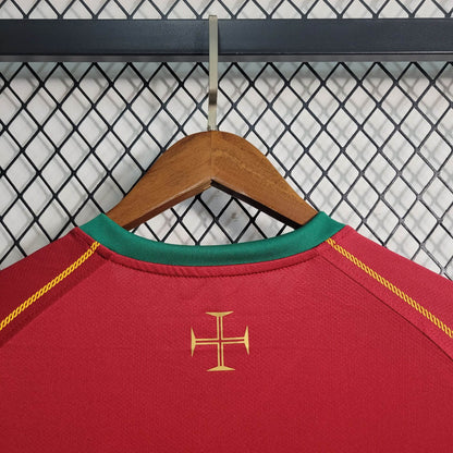 Portugal camiseta de fútbol Retro 2006 Inicio Ronaldo