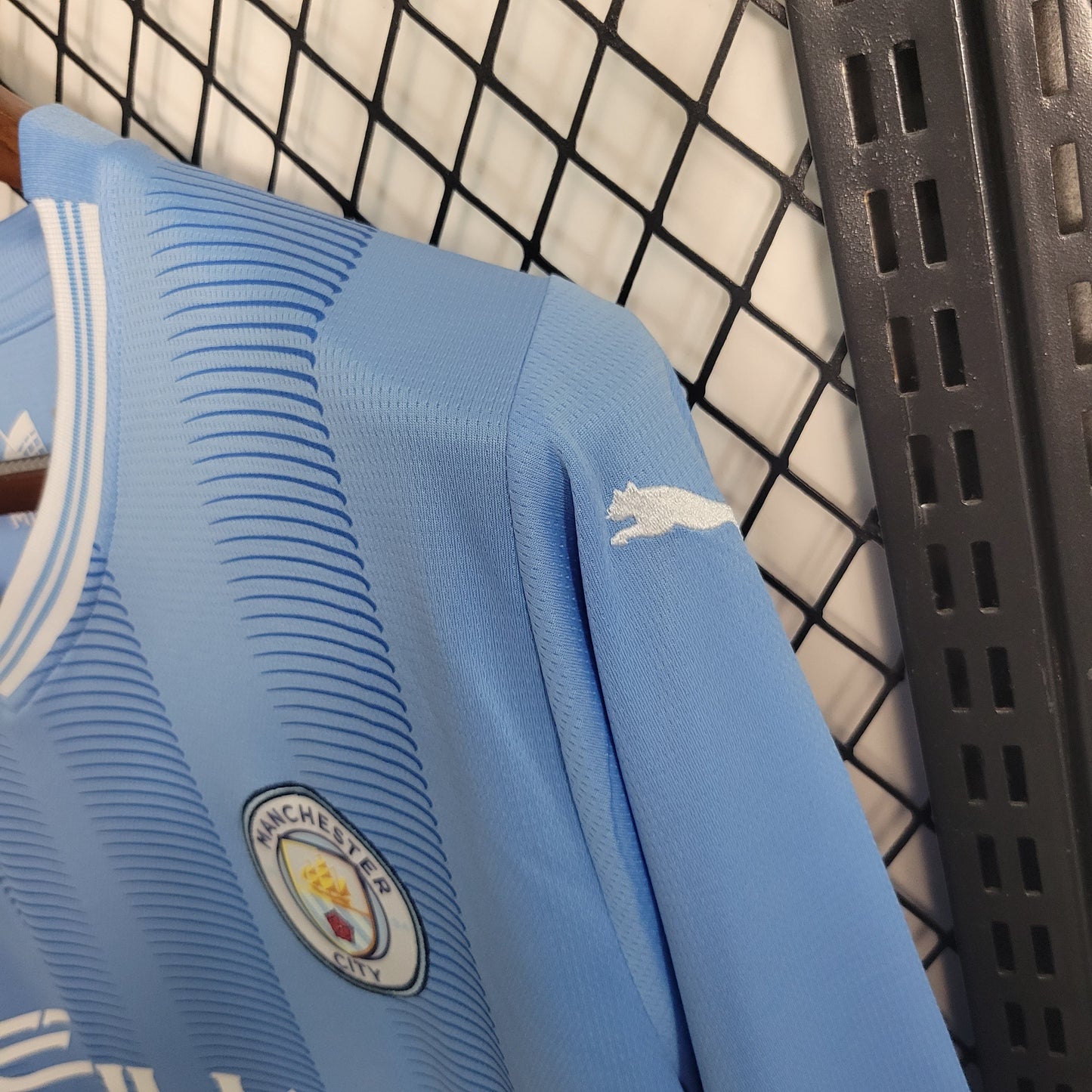 Camiseta Manchester City 2023 2024 manga larga