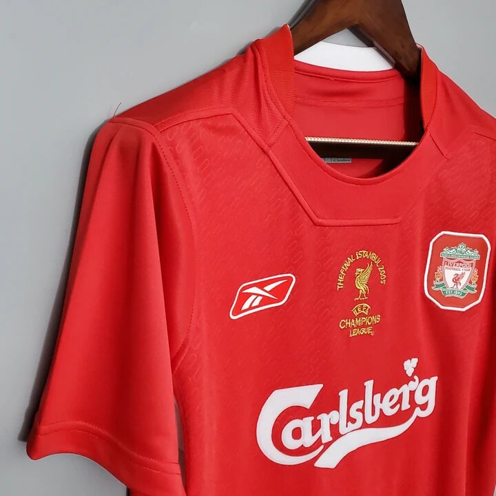 Maglia storica del Liverpool 2005