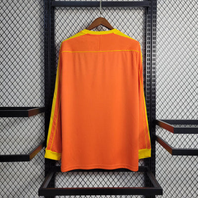 Maglia retrò a maniche lunghe Portiere Brasile 1998
