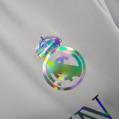 Maglia da calcio bianca Real Madrid Balmain 2023 2024