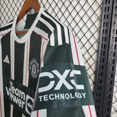 Maglia da trasferta del Manchester United 2023 2024 maniche lunghe
