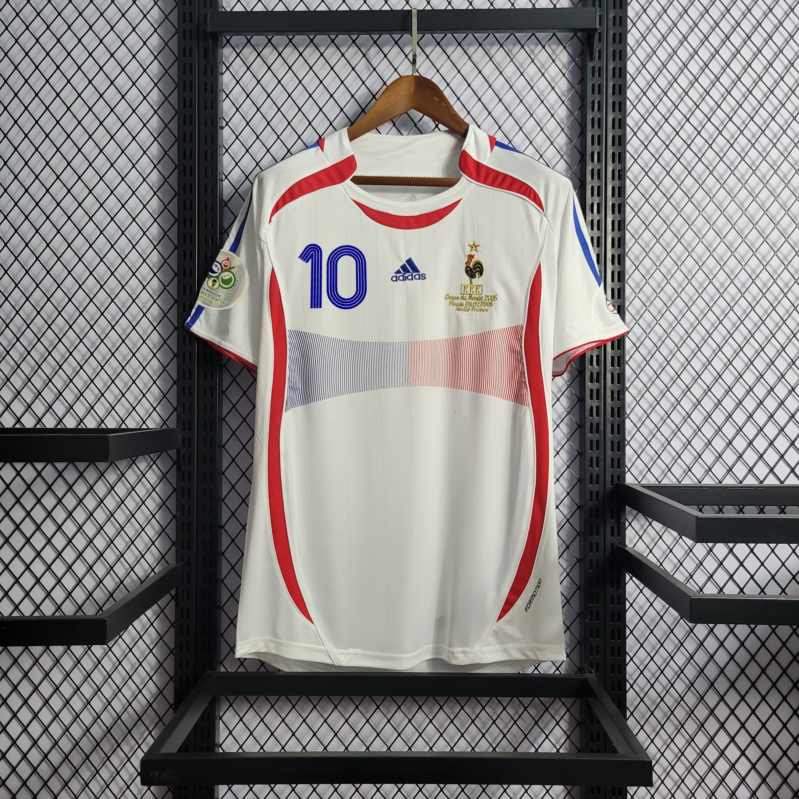 Maglia storica da trasferta della Francia 2006