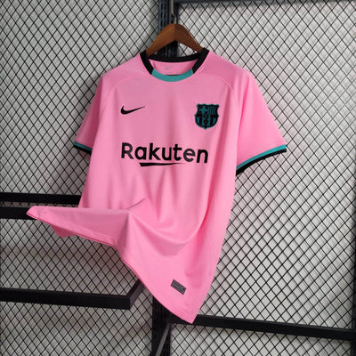 Maglia retrò FC Barcelona 2020 2021 Rosa