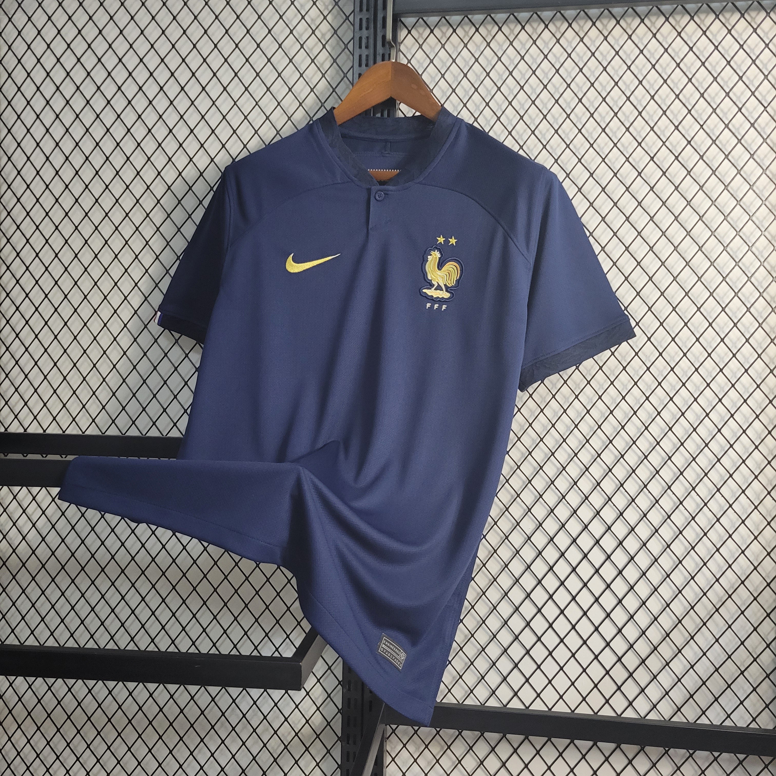Maglia home della Francia ai Mondiali 2022/23