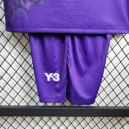 Kit Enfant Real Madrid 24/25 Y-3 Violet