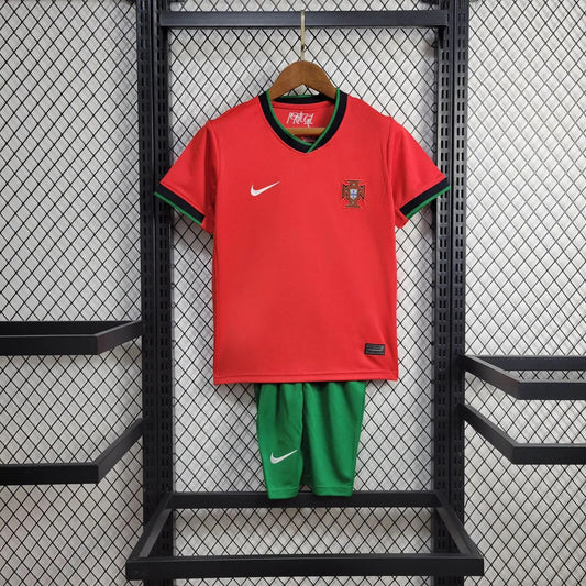 Equipación Infantil Portugal Primera Equipación 24/25