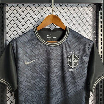 Camiseta de Brasil Full Black 2022/23