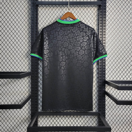 '-22/23 Maillot Brésil Leopard Noir