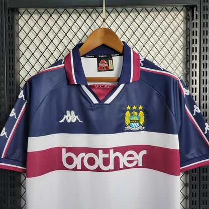 Manchester City Maillot Rétro 1997 1998