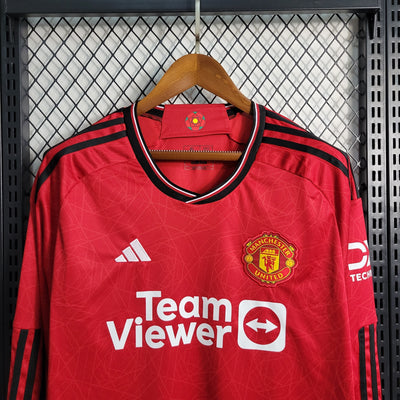 Maglia Manchester United 2023 2024 Maniche lunghe