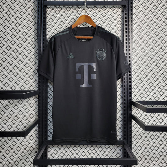 Camiseta Bayern Munich 2023 2024 Completa Negra