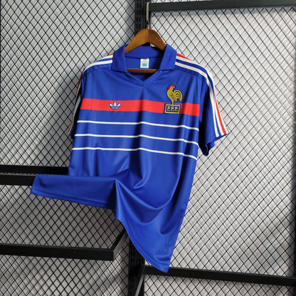 Camiseta retro equipo francés 1984 1986