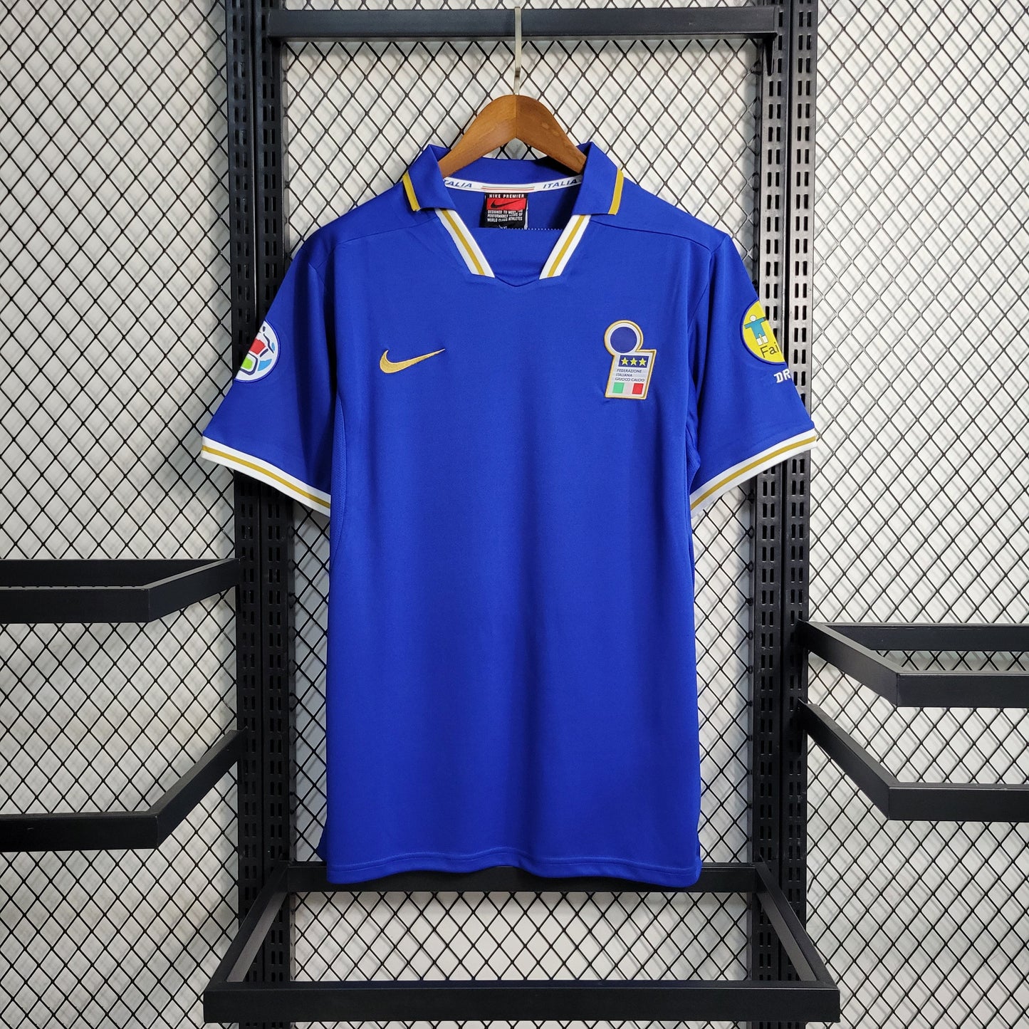 camiseta retro italia 1996