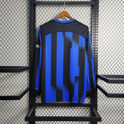 Camiseta Inter Milan 2023 2024 manga larga