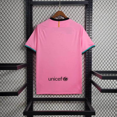 Maglia retrò FC Barcelona 2020 2021 Rosa