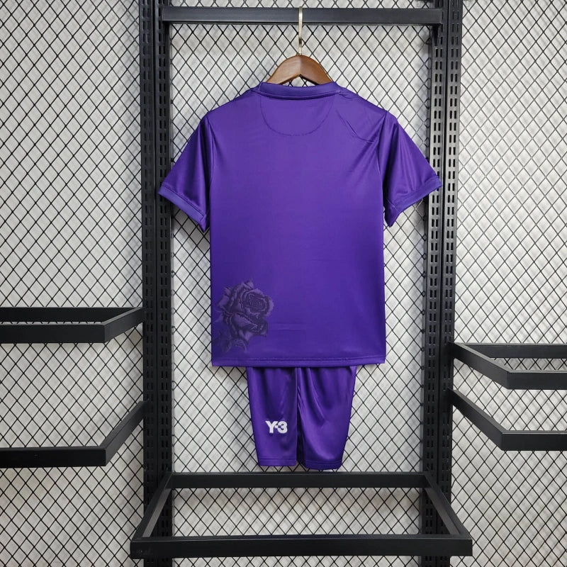 Kit Enfant Real Madrid 24/25 Y-3 Violet