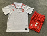 Maglia da bambino Danimarca Away 2024
