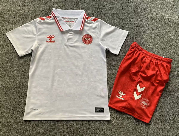 Maglia da bambino Danimarca Away 2024