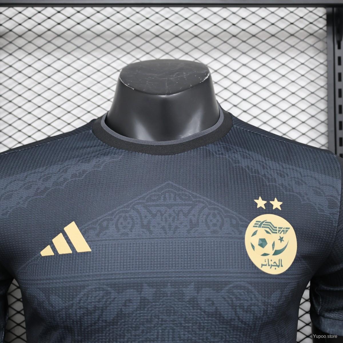 Algerie maillot foot concept noir 2023 2024