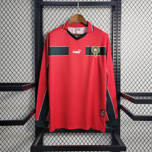 Maillot Maroc Retro 98 Manches Longues