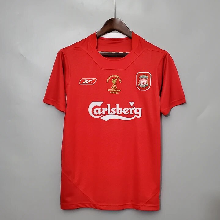 Maglia storica del Liverpool 2005