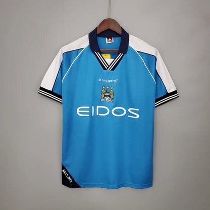 Camiseta Retro Manchester City 99/01