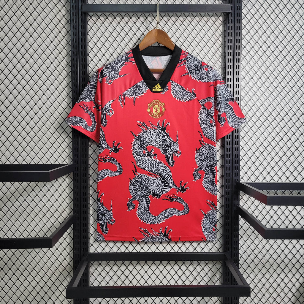 Camiseta Retro Futbol Manchester United 2019 2020 Japon Dragon