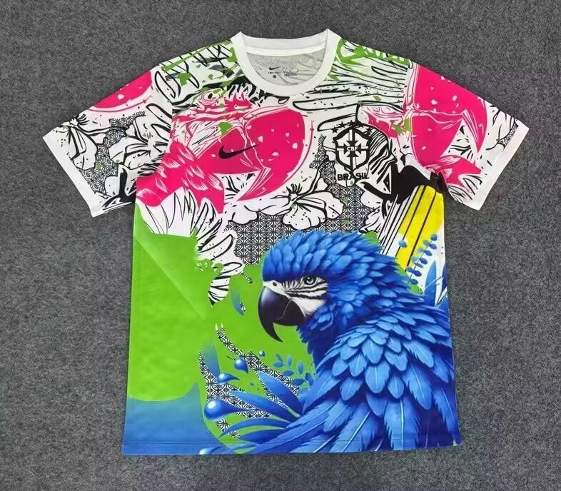 Brésil maillot Concept 2025 Perroquet
