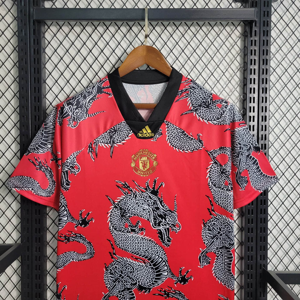 Camiseta Retro Futbol Manchester United 2019 2020 Japon Dragon