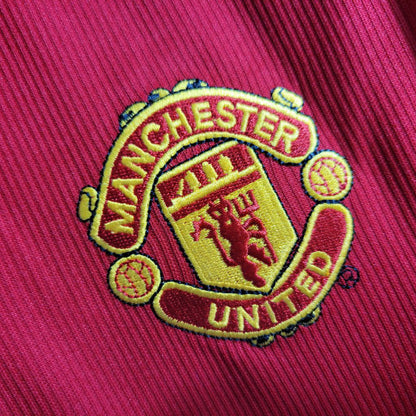 Camiseta Manchester United Retro 1998 1999 Manga Larga