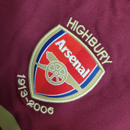 Camiseta Retro Arsenal 2005 2006