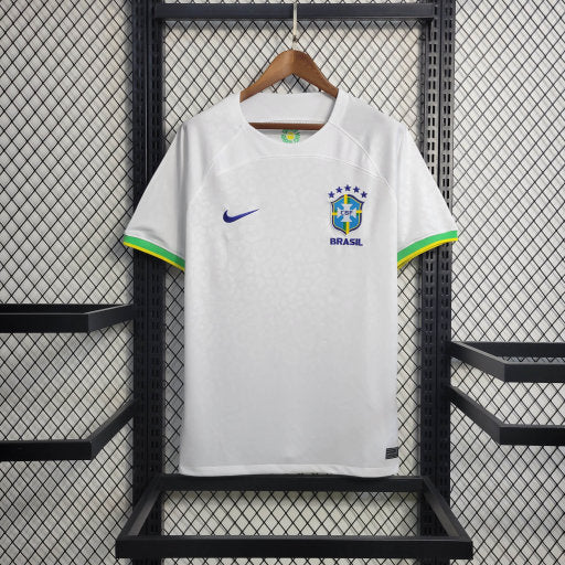 22-23 Brasil Leopard Jersey Blanco