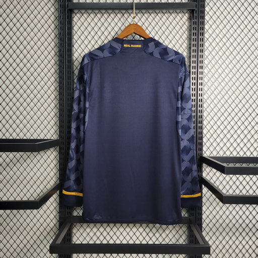 Maglia Away Real Madrid 2023 2024 manica lunga