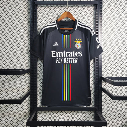 Camiseta Benfica visitante negra 2023 2024