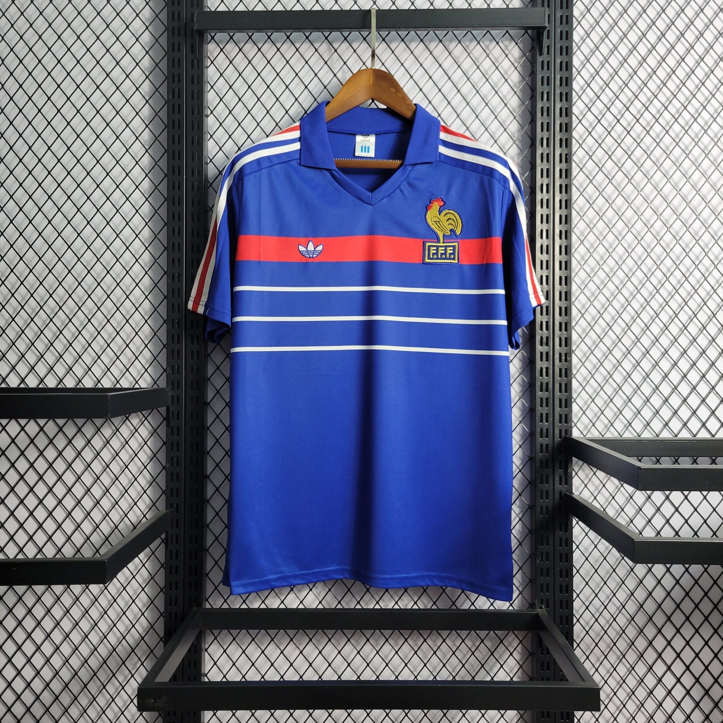 Camiseta retro equipo francés 1984 1986