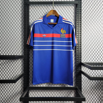 Camiseta retro equipo francés 1984 1986