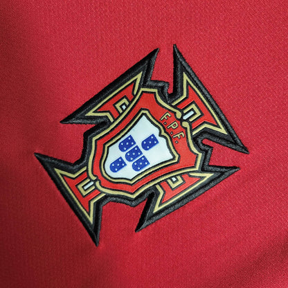 Portugal camiseta de fútbol Retro 2006 Inicio Ronaldo